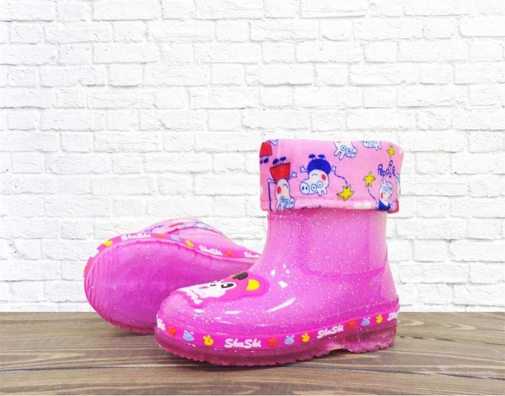 Гумові чобітки "Pig Peppa" малинові