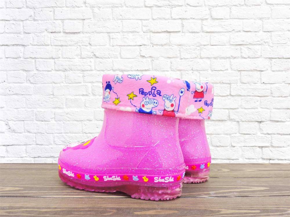 Гумові чобітки "Pig Peppa" малинові