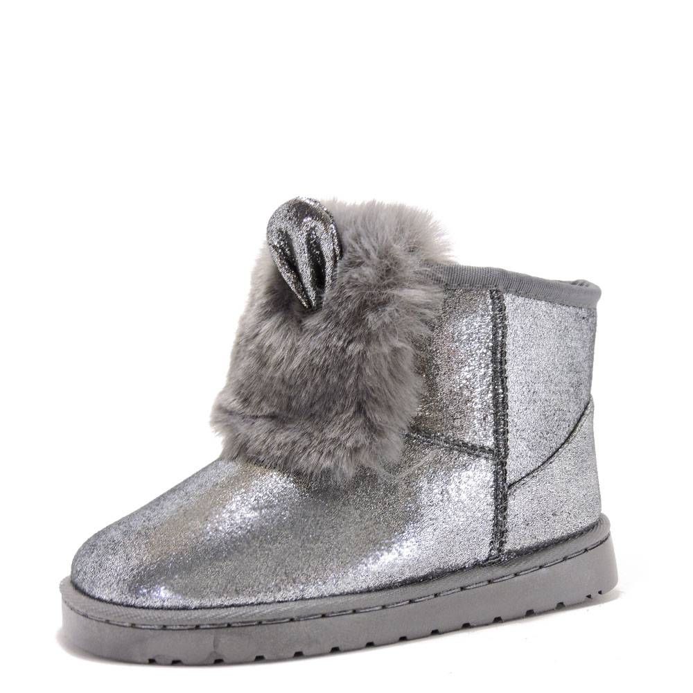 Дитячі уггі "Coat" сріблясті