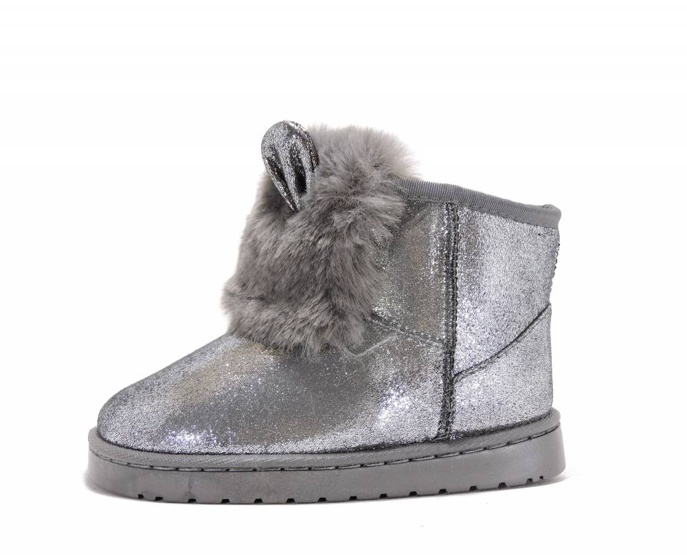Дитячі уггі "Coat" сріблясті