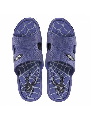 Пляжные шлепанцы "Spider" синие