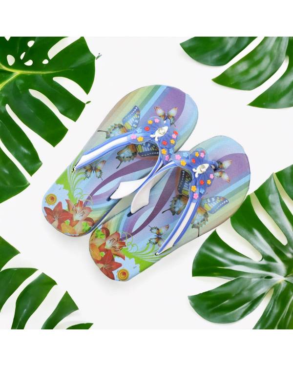 Дитячі в'єтнамки "Butterfly" сині