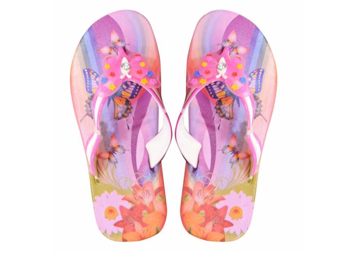 Дитячі в\'єтнамки "Butterfly" рожеві