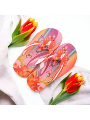 Дитячі в\'єтнамки "Butterfly" червоні