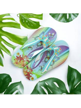 Дитячі в\'єтнамки "Butterfly" бірюзові