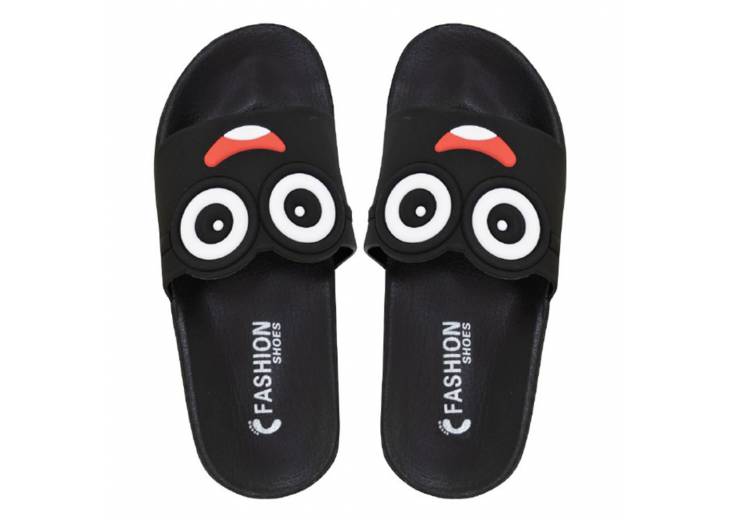 Шлепанцы для мальчика "Minion" черные