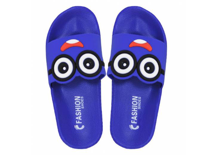 Шлепанцы для мальчика "Minion" синие