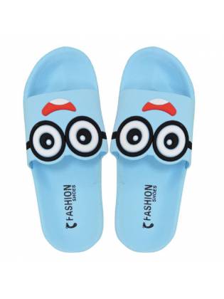 Шлепанцы для мальчика "Minion" голубые