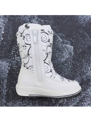 Детские сапожки "Snow" белые