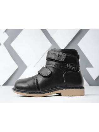 Детские зимние ботинки "Shoens" черные