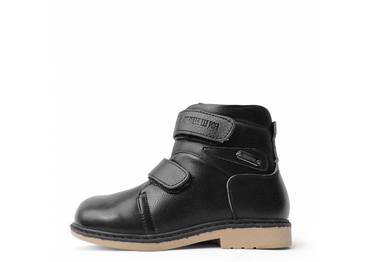 Детские зимние ботинки "Shoens" черные