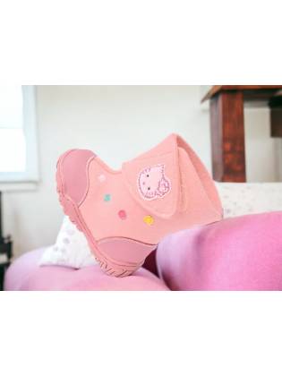 Детские валянки "Kitty" малиновые