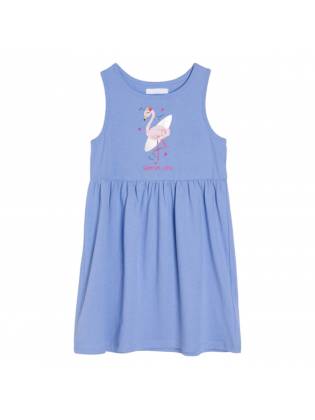 Детское платье "Flamingo" синие