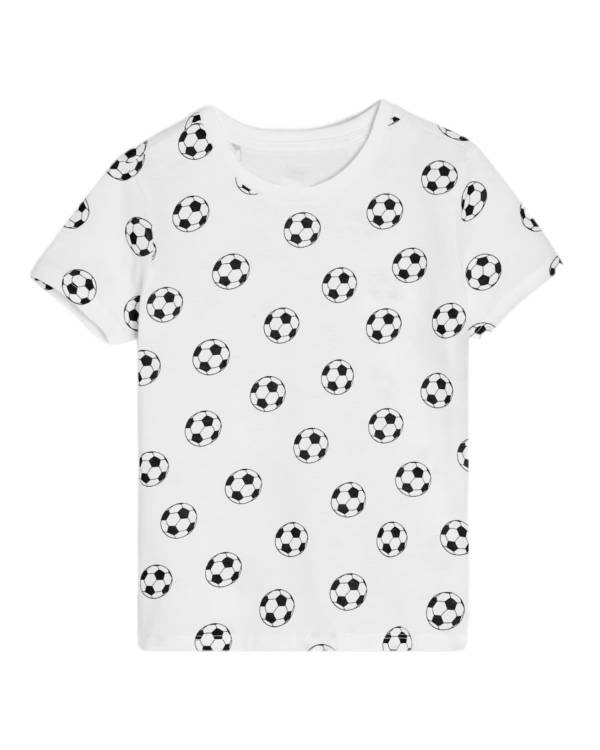 Футболка для хлопчика "Football" біла