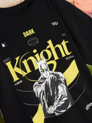 Футболка для мальчика "Dark Knight" черная