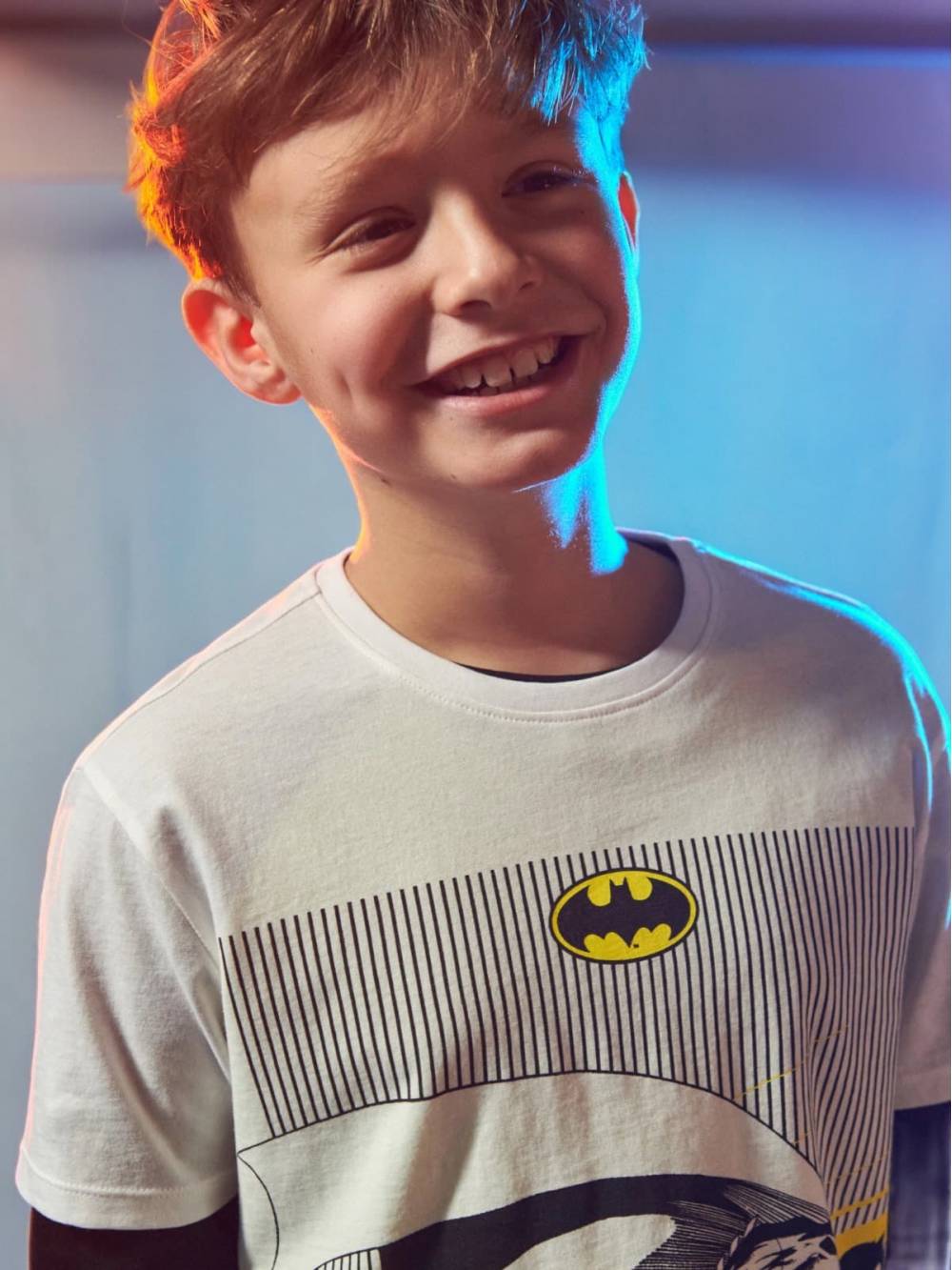 Футболка для хлопчика "Batman" біла
