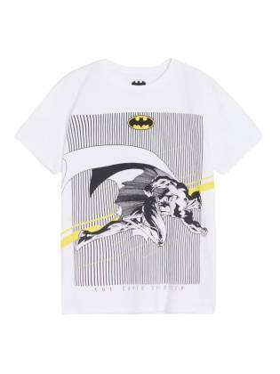 Футболка для мальчика "Batman" белая