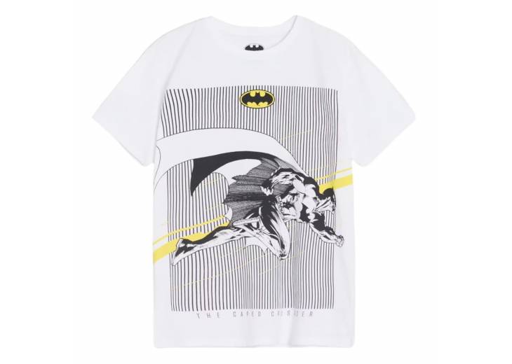 Футболка для мальчика "Batman" белая