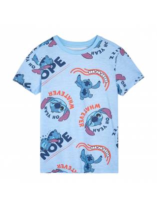 Футболка для хлопчика "Stitch" синя