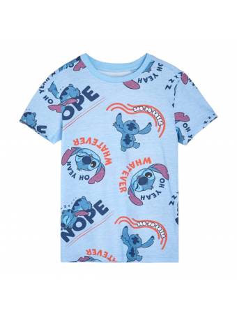 Футболка для хлопчика "Stitch" синя