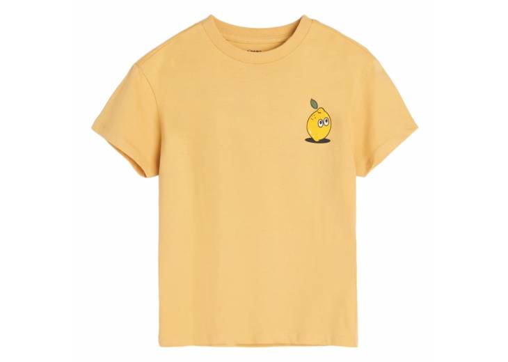 Футболка для хлопчика "Lemon" жовта