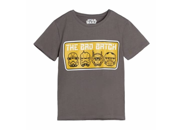Футболка для хлопчика "The bad batch" сіра