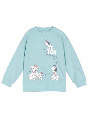 Детский свитшот "101 Dalmatians" мятный