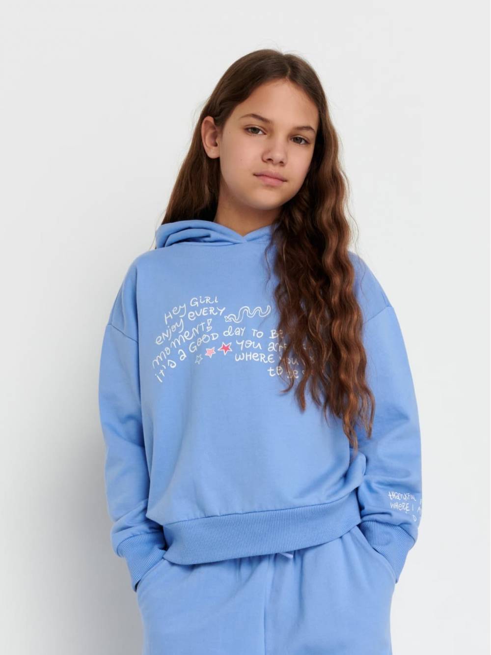 Дитяча худі "Blue" синя