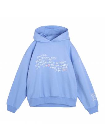 Детская худи "Blue" синяя