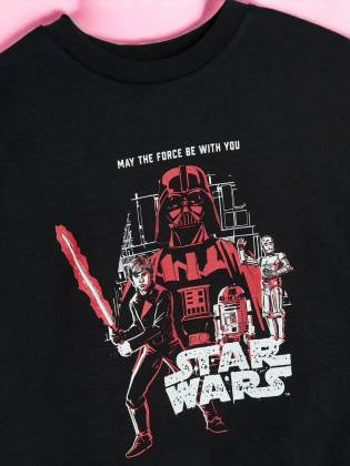 Дитячий світшот "Star Wars" чорний