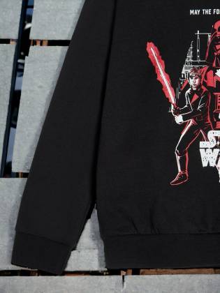 Дитячий світшот "Star Wars" чорний