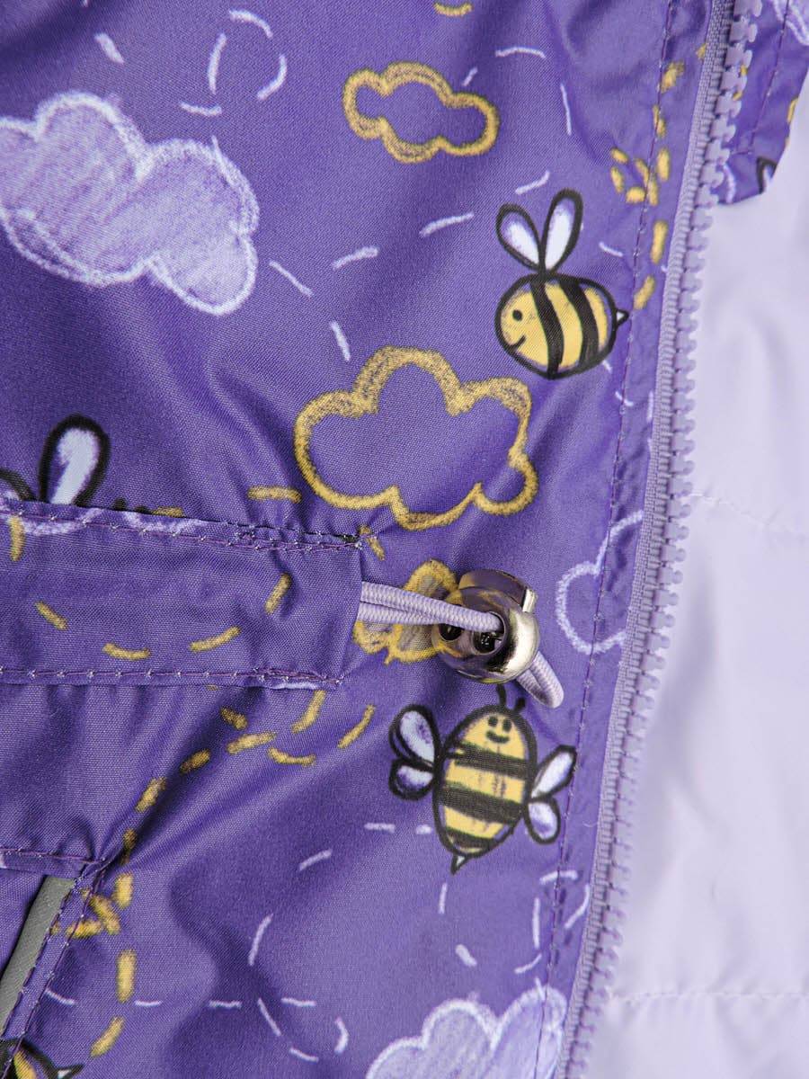Дитяча вітрівка «Bee» фіолетова