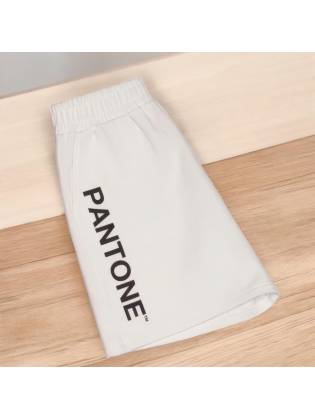 Шорты для девочки "Pantone" молочные