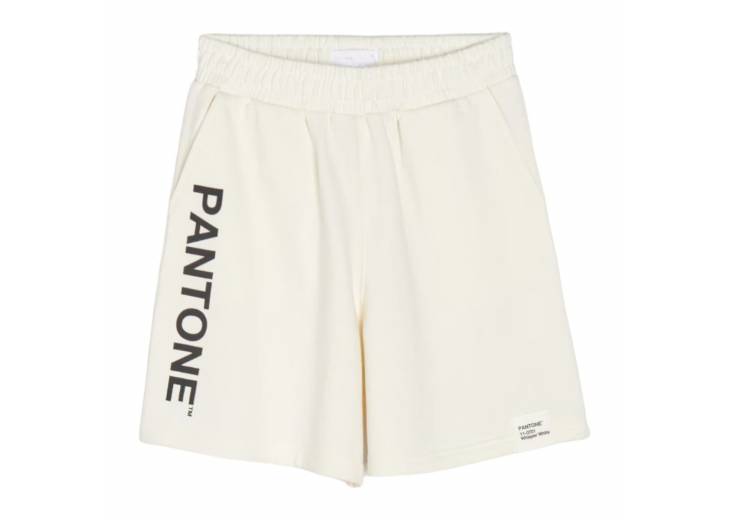 Шорты для девочки "Pantone" молочные