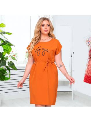 Женское платье "Vogue" оранжевое