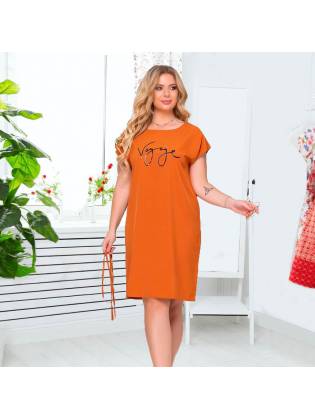 Женское платье "Vogue" оранжевое