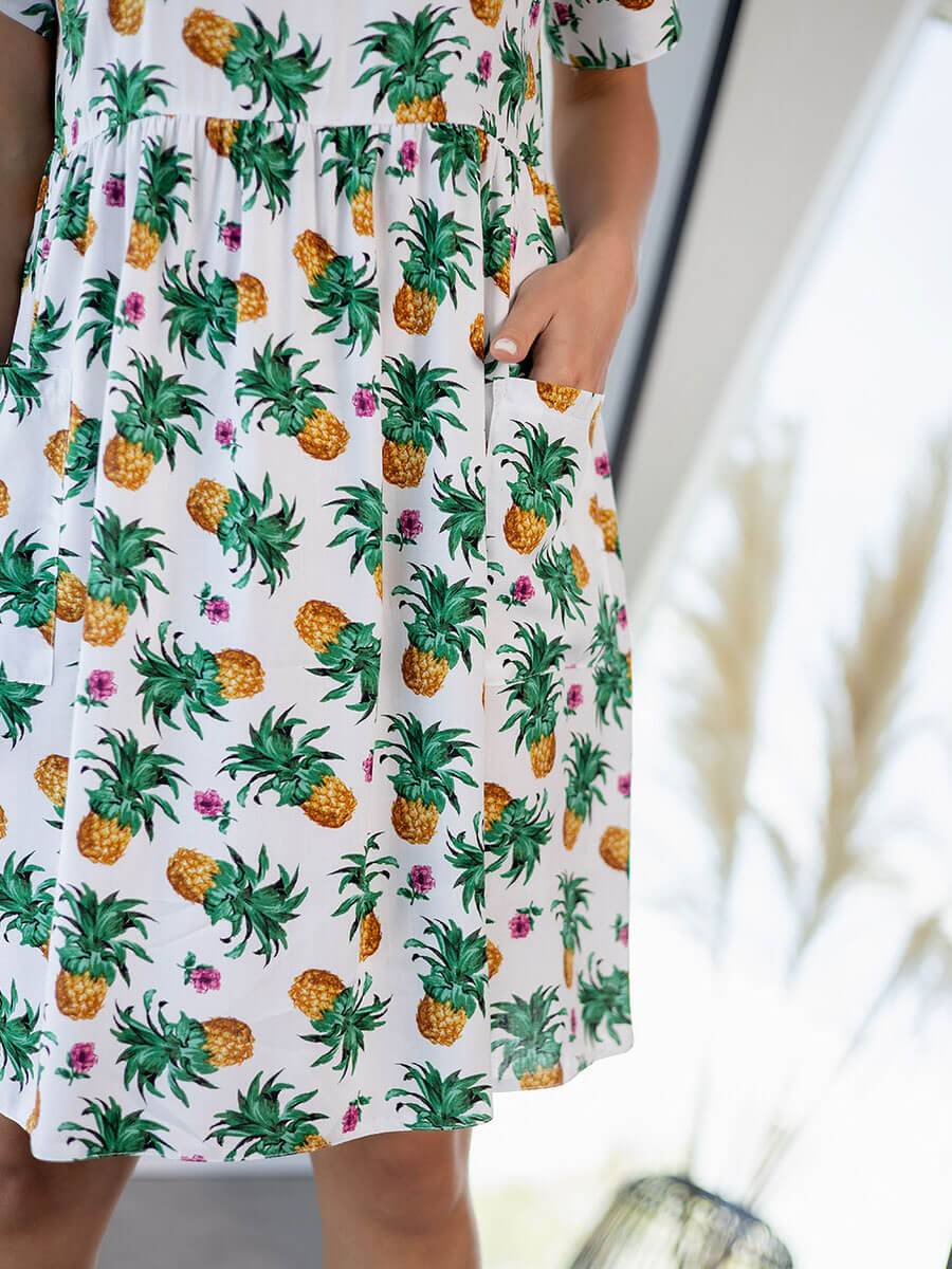 Жіноча сукня "Ananas" біле
