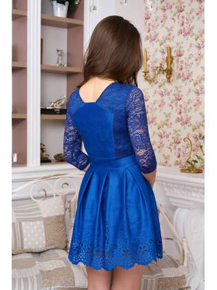 Женское платье. Иванна. Синее. A8274