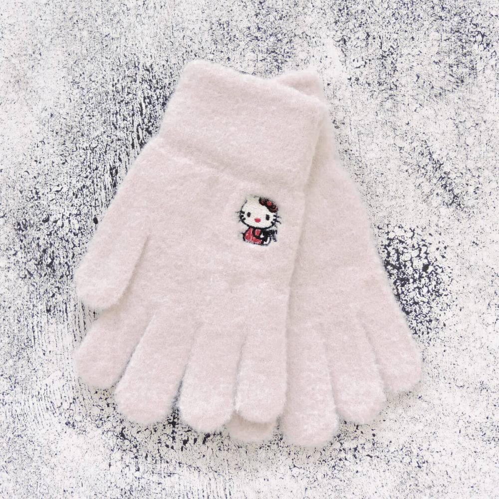 Дитячі рукавички "Hello Kitty" бежеві