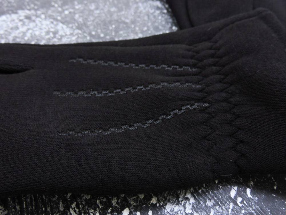Чоловічі рукавички "Zipper" чорні