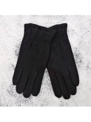 Мужские перчатки "Wool" черные