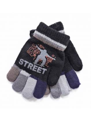 Детские перчатки "Street" черные