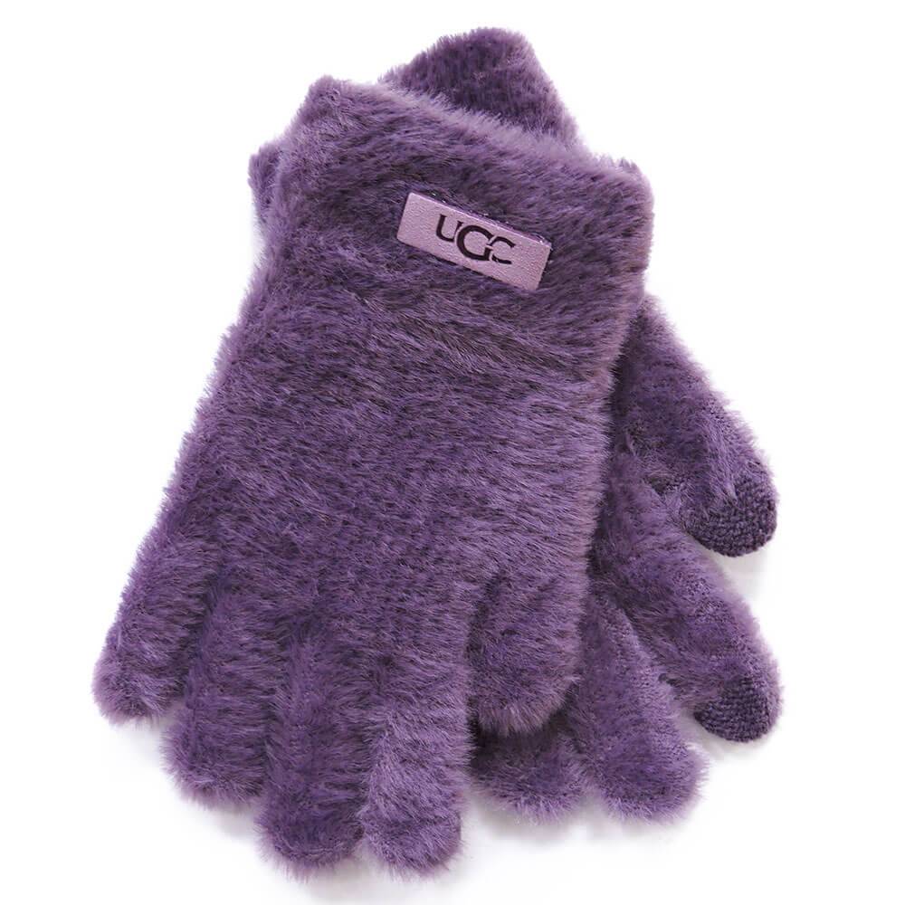 Дитячі рукавички "Fur" бузкові