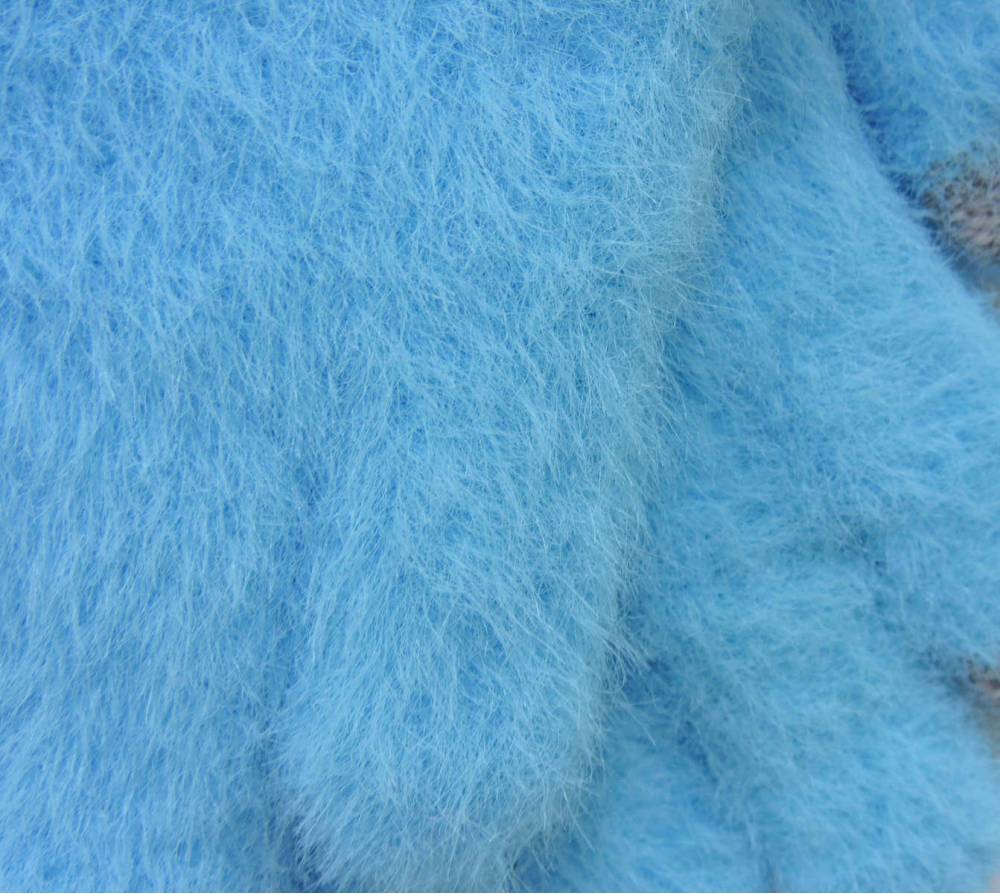 Дитячі рукавички "Fur" блакитні