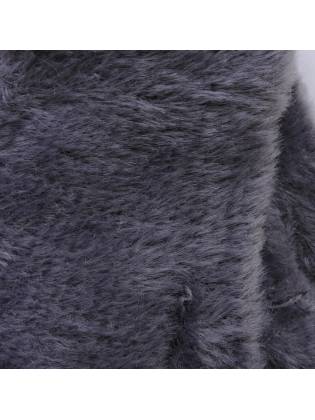 Детские перчатки "Fur" темно-серые