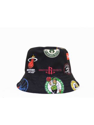 Панамка "Miami Heat" белая/черная
