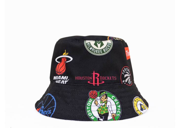 Панамка "Miami Heat" белая/черная