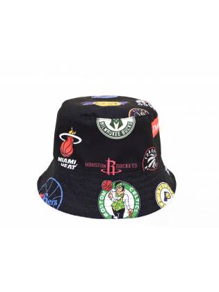 Панамка "Miami Heat" белая/черная