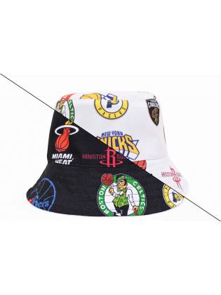 Панамка "Miami Heat" белая/черная