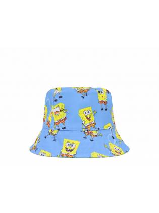Двухсторонняя панамка "SpongeBob " синяя/зеленая